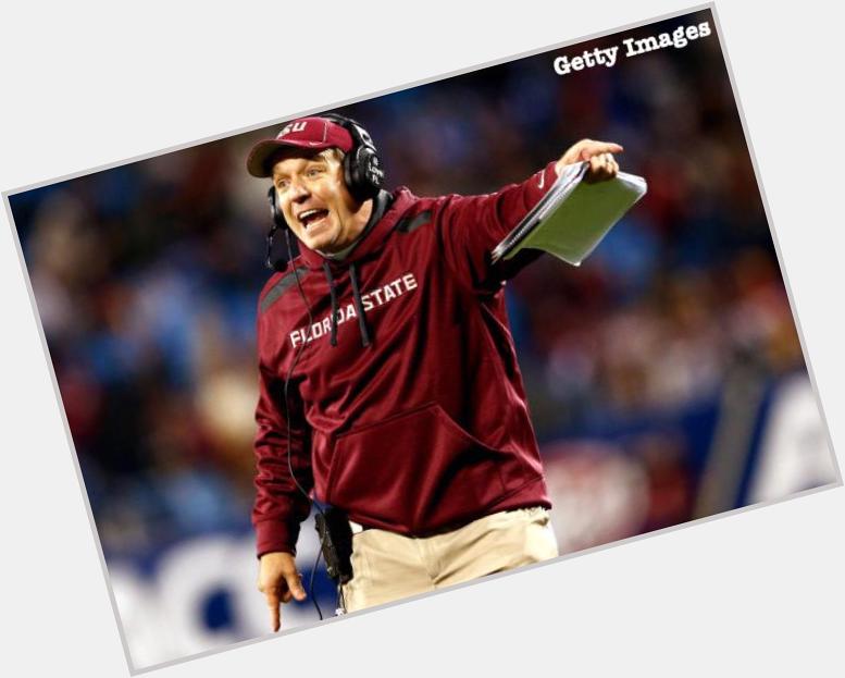 Happy 50th Birthday Jimbo Fisher.  The head coach is 62-11 in his tenure at Florida State. 