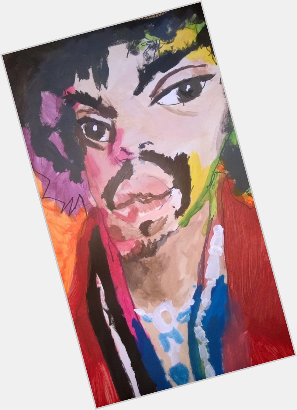 Happy Birthday to Jimi Hendrix! Portrait by Jake Chodosh available at  