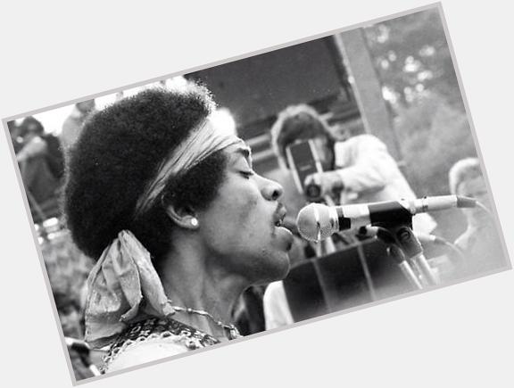 Happy birthday to a legend who passed too soon, my greatest inspiration, Jimi Hendrix. Your music will always live on 