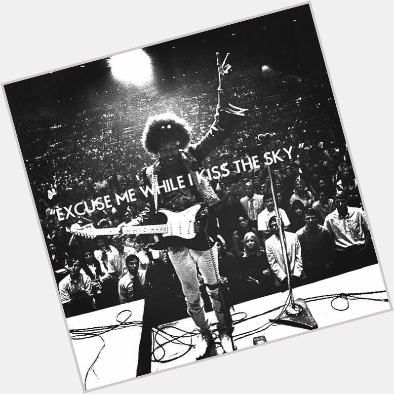 Happy birthday to Jimi Hendrix 