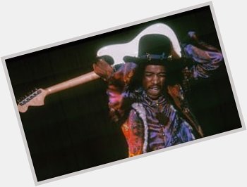 Happy birthday to Jimi Hendrix. 