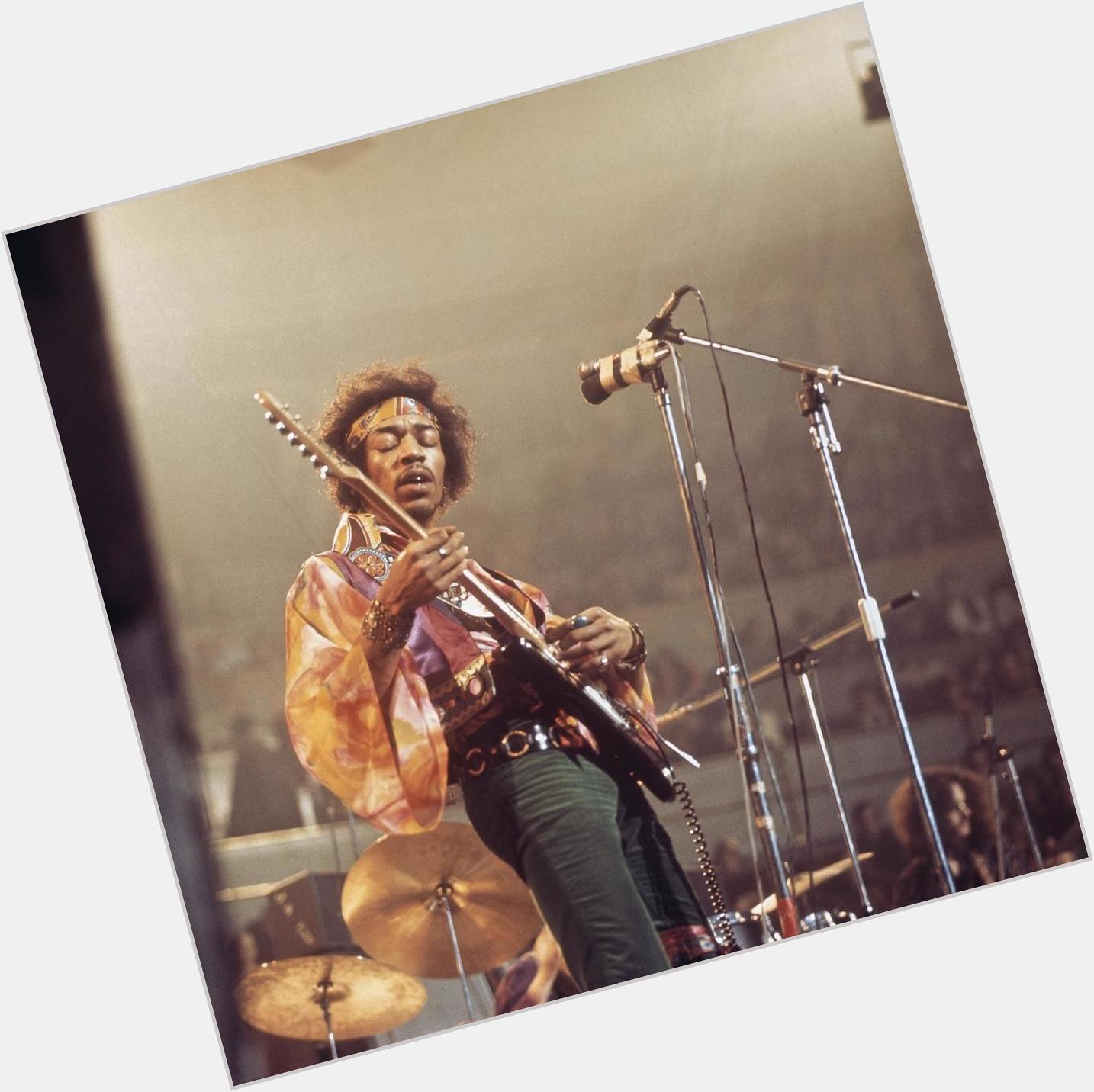 Happy birthday Jimi Hendrix, your musical masterpieces never fail to lift the mood. --->  