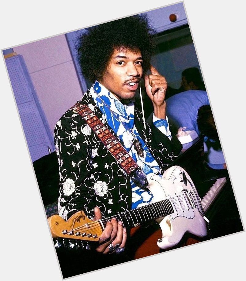 Happy birthday, Jimi Hendrix. 