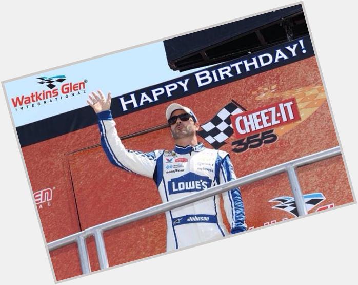 Happy 39th Birthday to the 6 Time Nascar Sprint Cup Champion, JIMMIE JOHNSON! 
