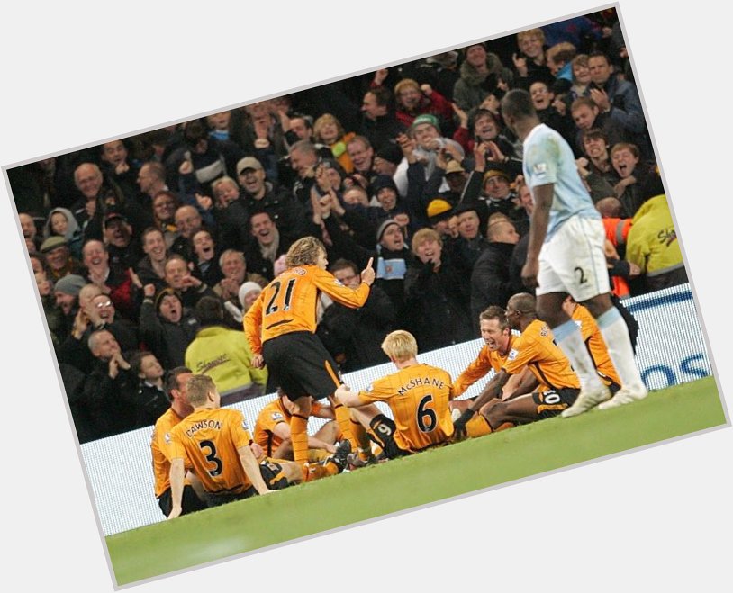 Happy Birthday Jimmy Bullard Never forget this iconic celebration against Man City 