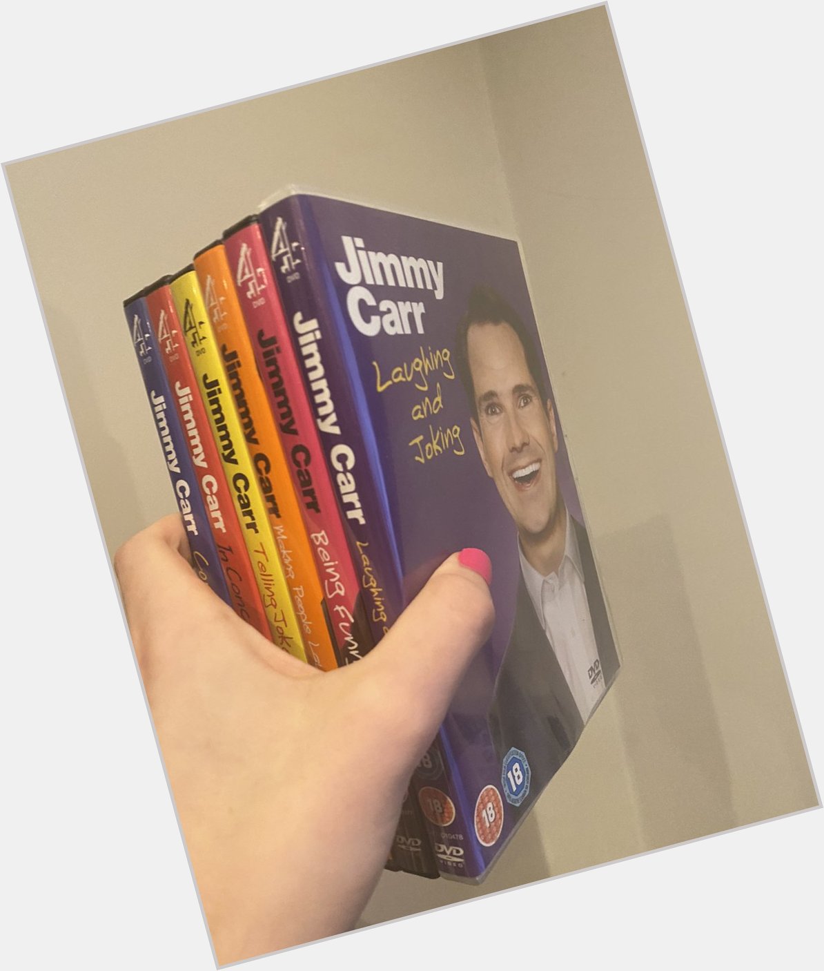 Happy Birthday Jimmy Carr, your comedy dvd s are some of my priced possessions 