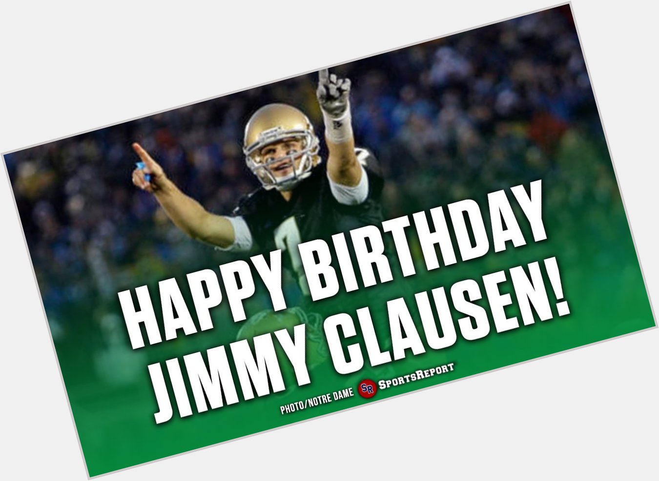  Fans, let\s wish Jimmy Clausen a Happy Birthday! 