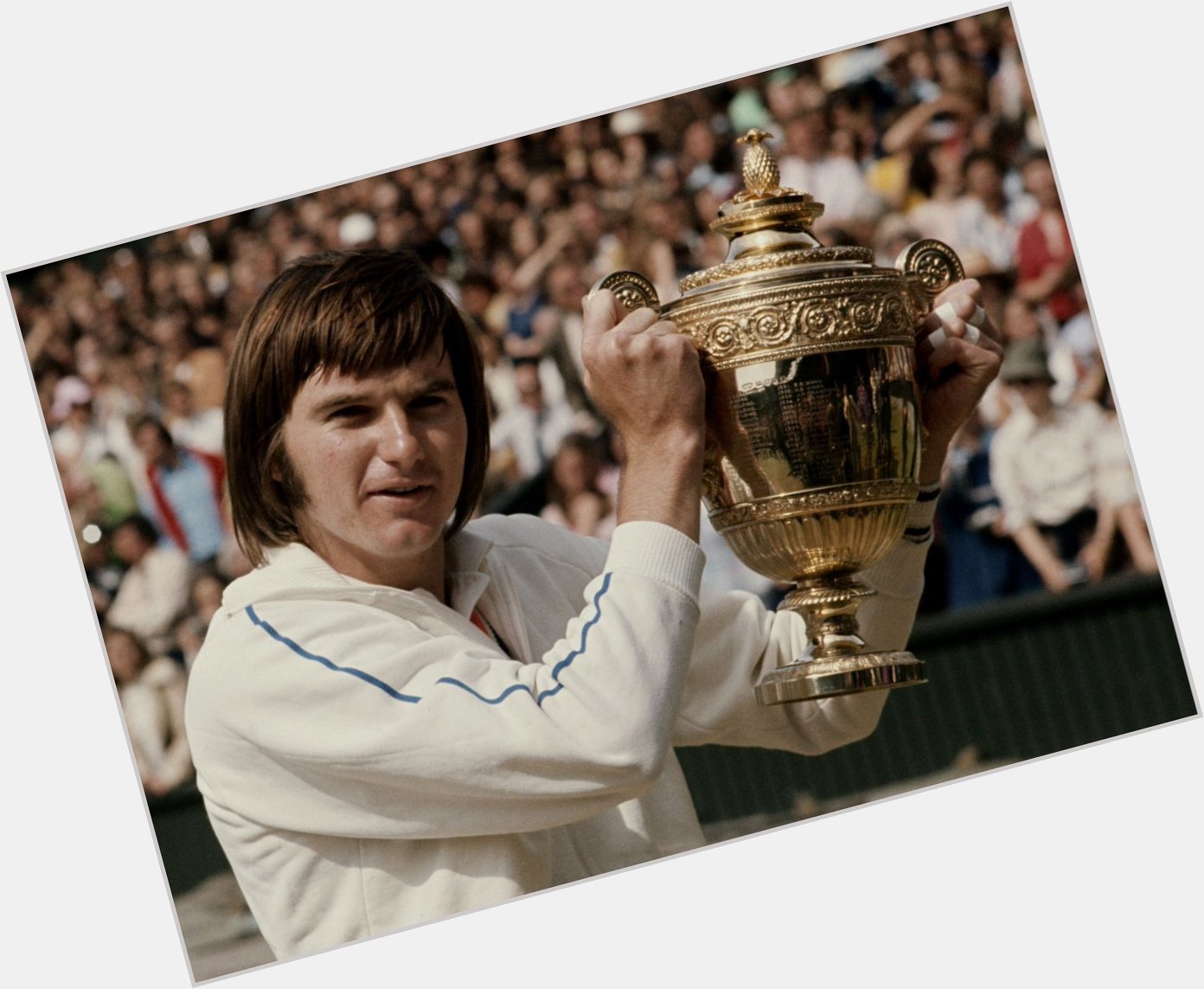 Happy 65th birthday to Jimmy Connors. Photo by Tony Duffy, 1974. 