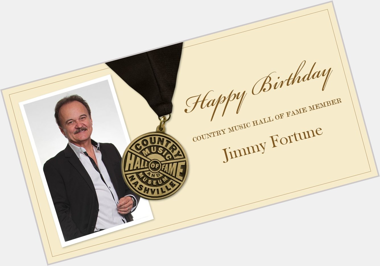 Happy birthday member Jimmy Fortune of the Statler Brothers! 