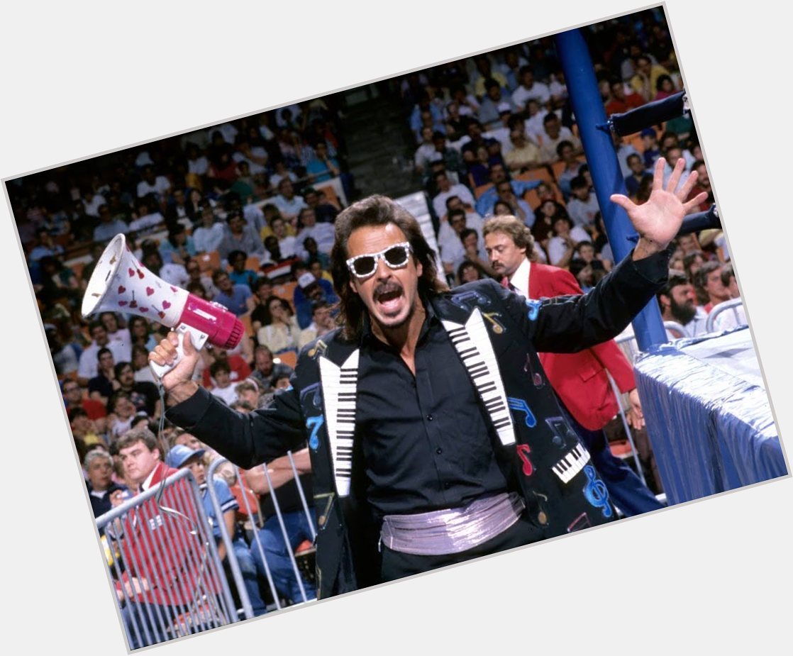 Happy 78th birthday to the legendary Mouth of the South himself Mr Jimmy Hart. Enjoy your day Sir.. 