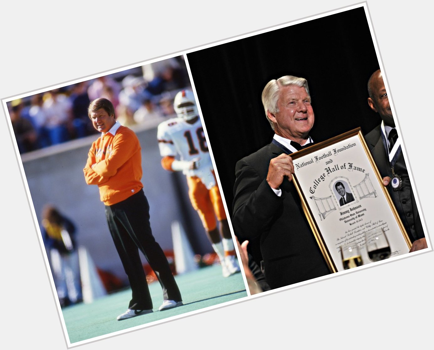 Happy Birthday to 2012 inductee and and coaching great Jimmy Johnson! 
