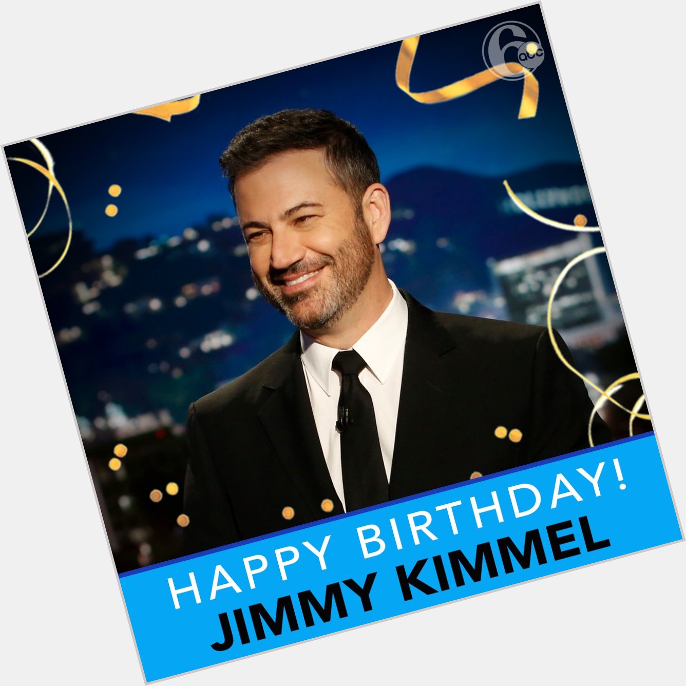 Happy Birthday to host and comedian Jimmy Kimmel! 