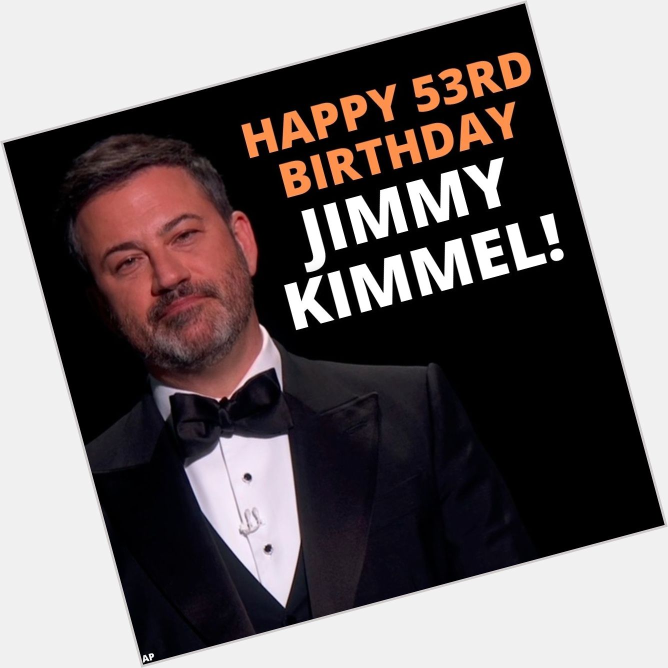 HAPPY BIRTHDAY!
Jimmy Kimmel turns 53 today. 