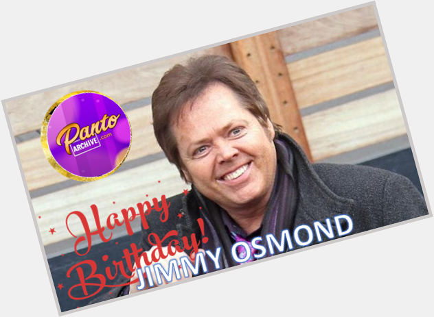 Happy Birthday Jimmy Osmond 