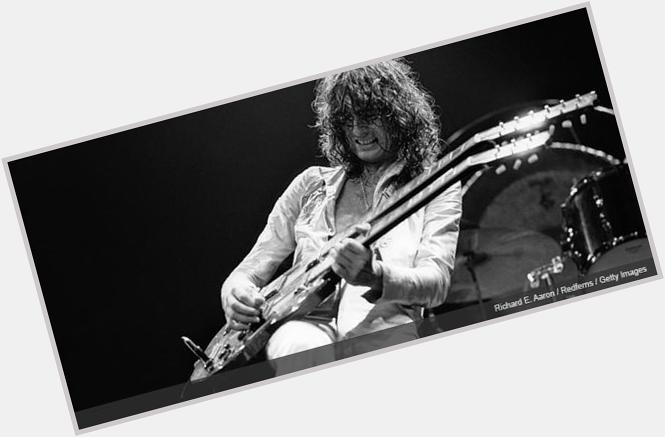 \"I believe every guitar player inherently has something unique about their playing.\"

Happy Birthday to Jimmy Page. 