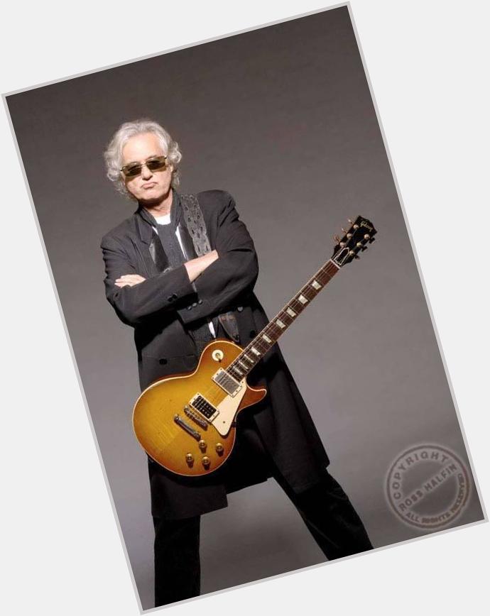 Happy Birthday Jimmy Page! THE master, icon, gentleman and friend. You changed music forever.  Thank you. 