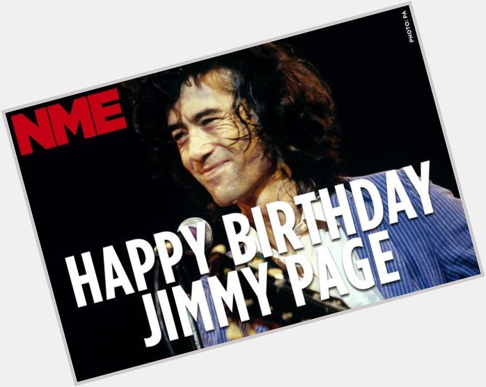   Jimmy Page Happy Birthday!! 