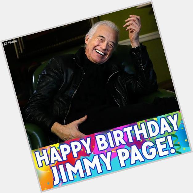 Happy Birthday to legendary Led Zeppelin guitarist Jimmy Page! 