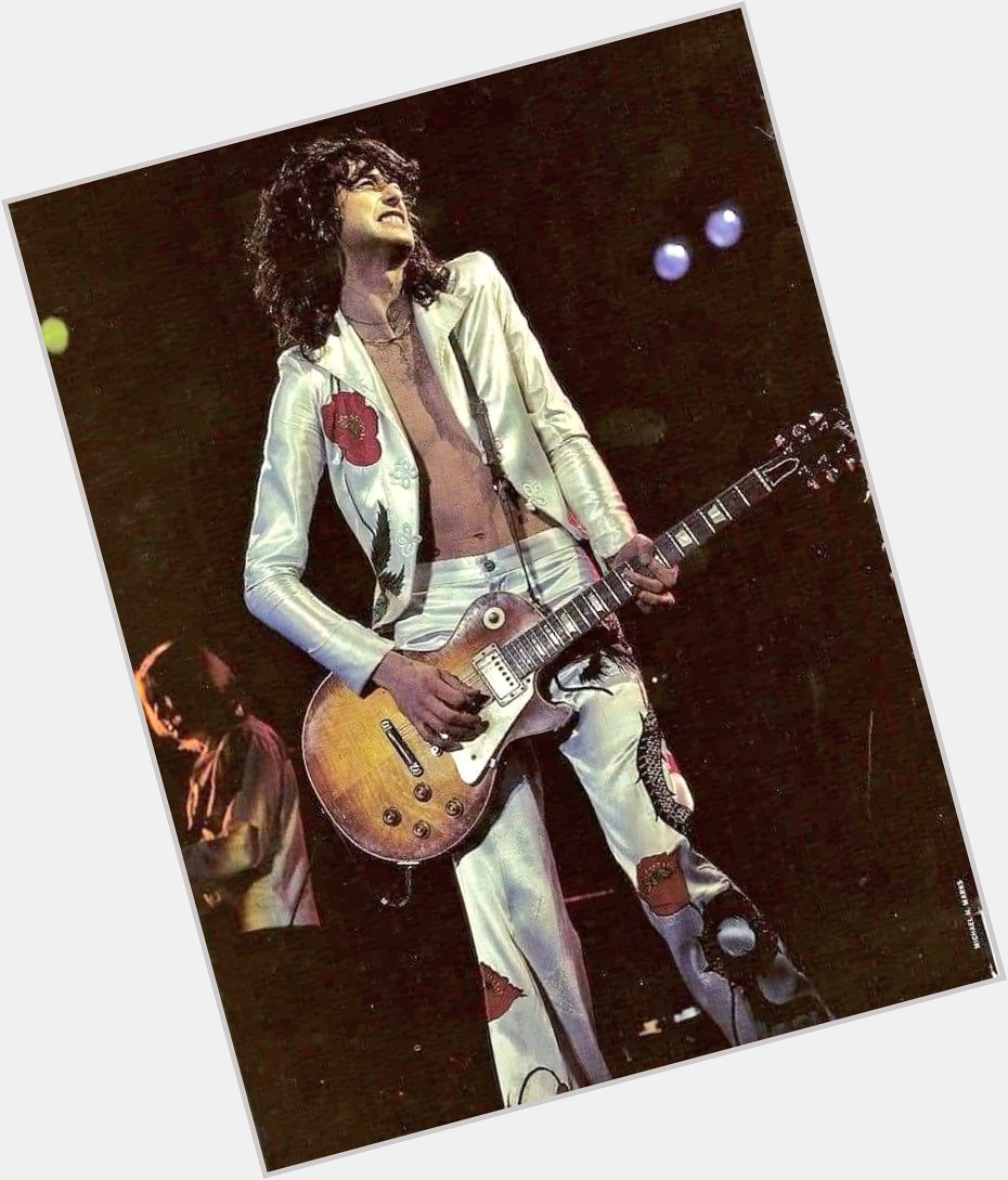   Happy Birthday  to sensational and amazing guitarist Jimmy Page 78
Thanks for your Music! 