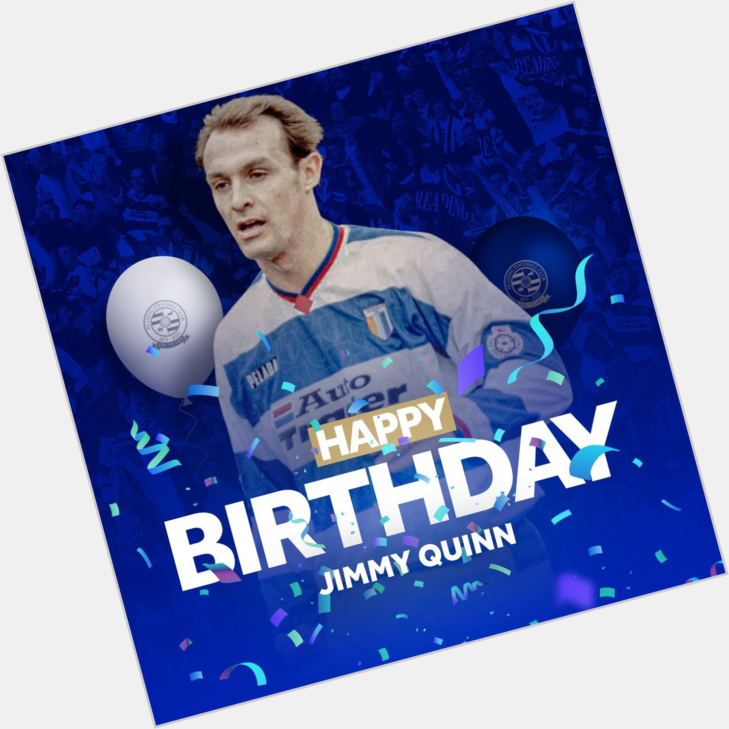 A Division Two promotion winner with a classy scoring record! Happy Birthday, Jimmy Quinn! 