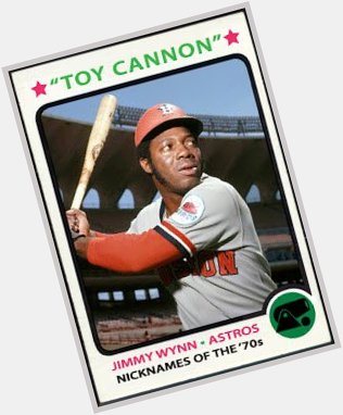 Happy 75th Birthday to the \"Toy Cannon\", slugger Jimmy Wynn!!!     