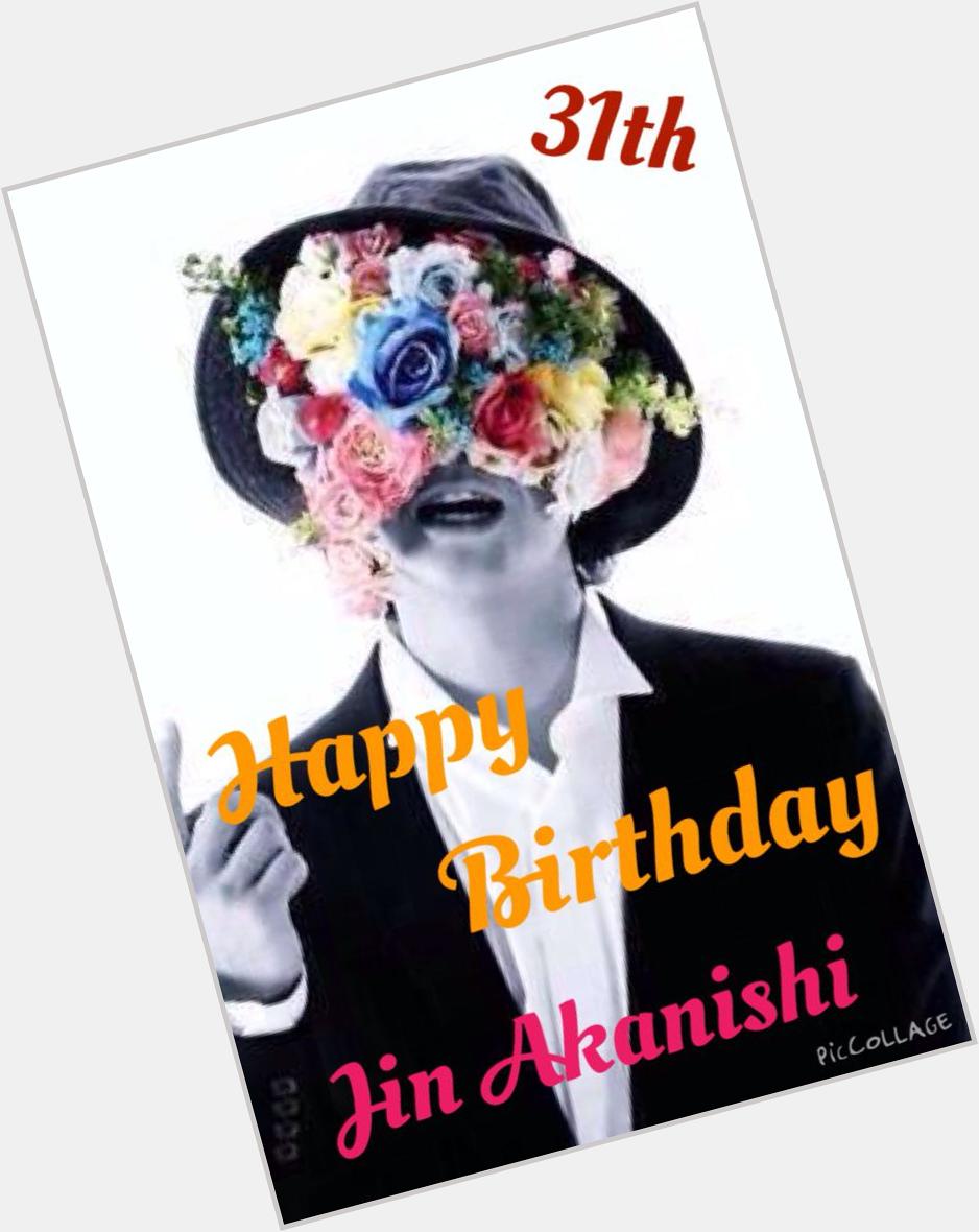 Happy Birthday Jin Akanishi 