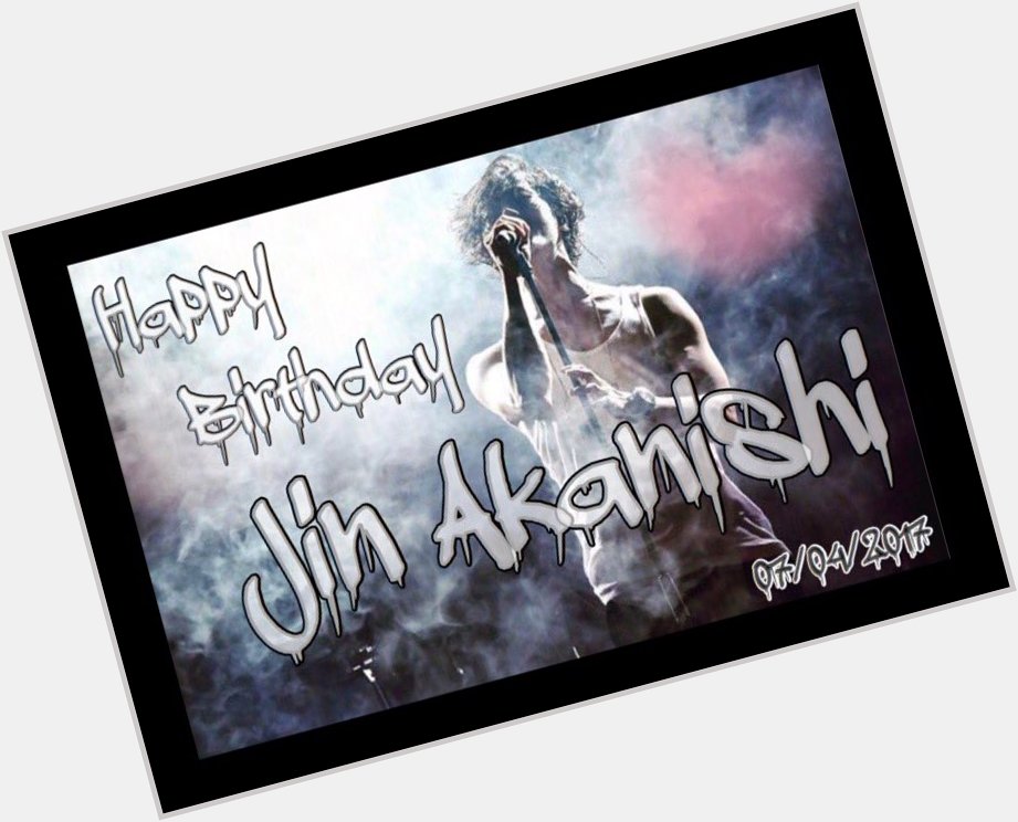 Jin Akanishi Happy Birthday !!! 