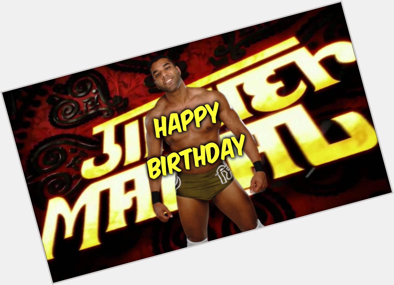  Happy Birthday Jinder Mahal !! 