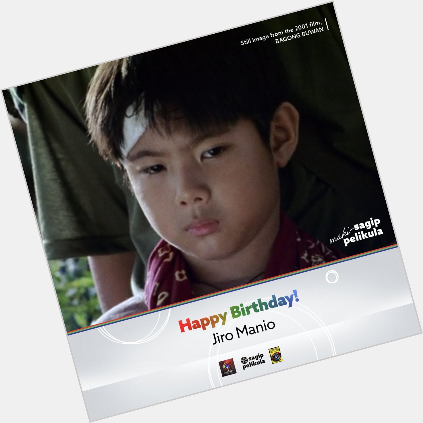 Happy birthday to Jiro Manio!

What\s your favorite film of his?  