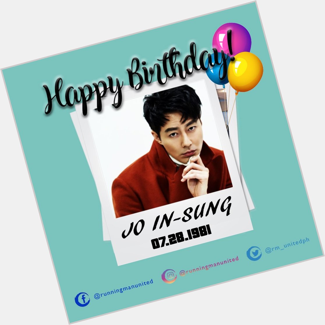 Happy Birthday Jo In-Sung! 