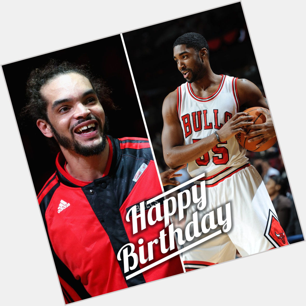 Hope the Bulls got them some cake Happy Birthday to Joakim Noah and ETwaun Moore! 