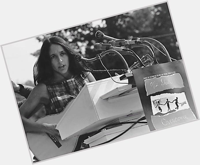 Happy Birthday singer/activist Joan Baez! She became known as the voice of social change during the 1960s. 