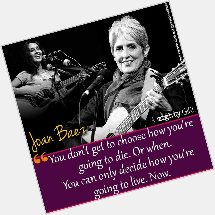 Happy Birthday Joan Baez.  