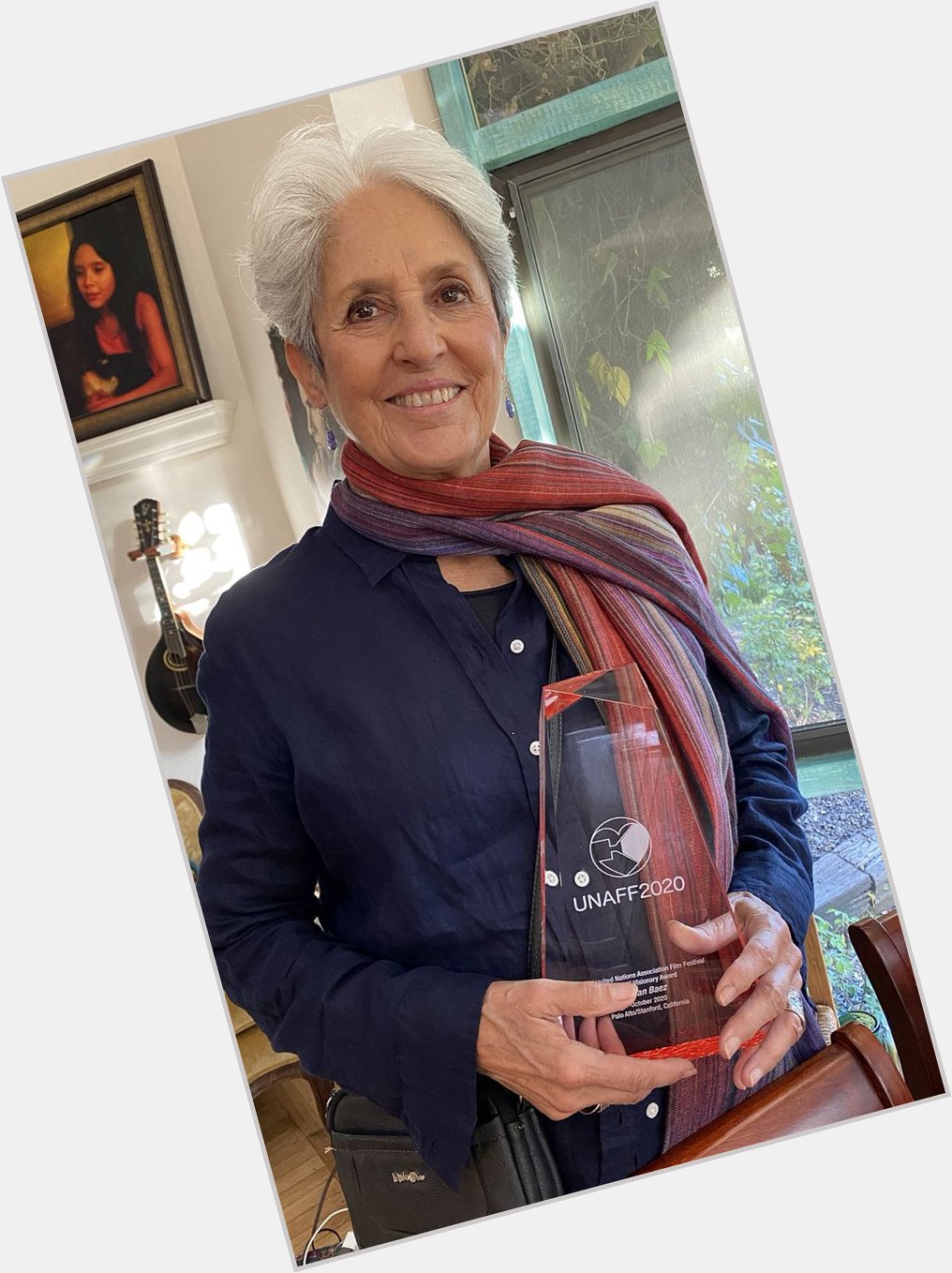 Happy birthday to Joan Baez, the newest member of the UNAFF Honorary Committee! 