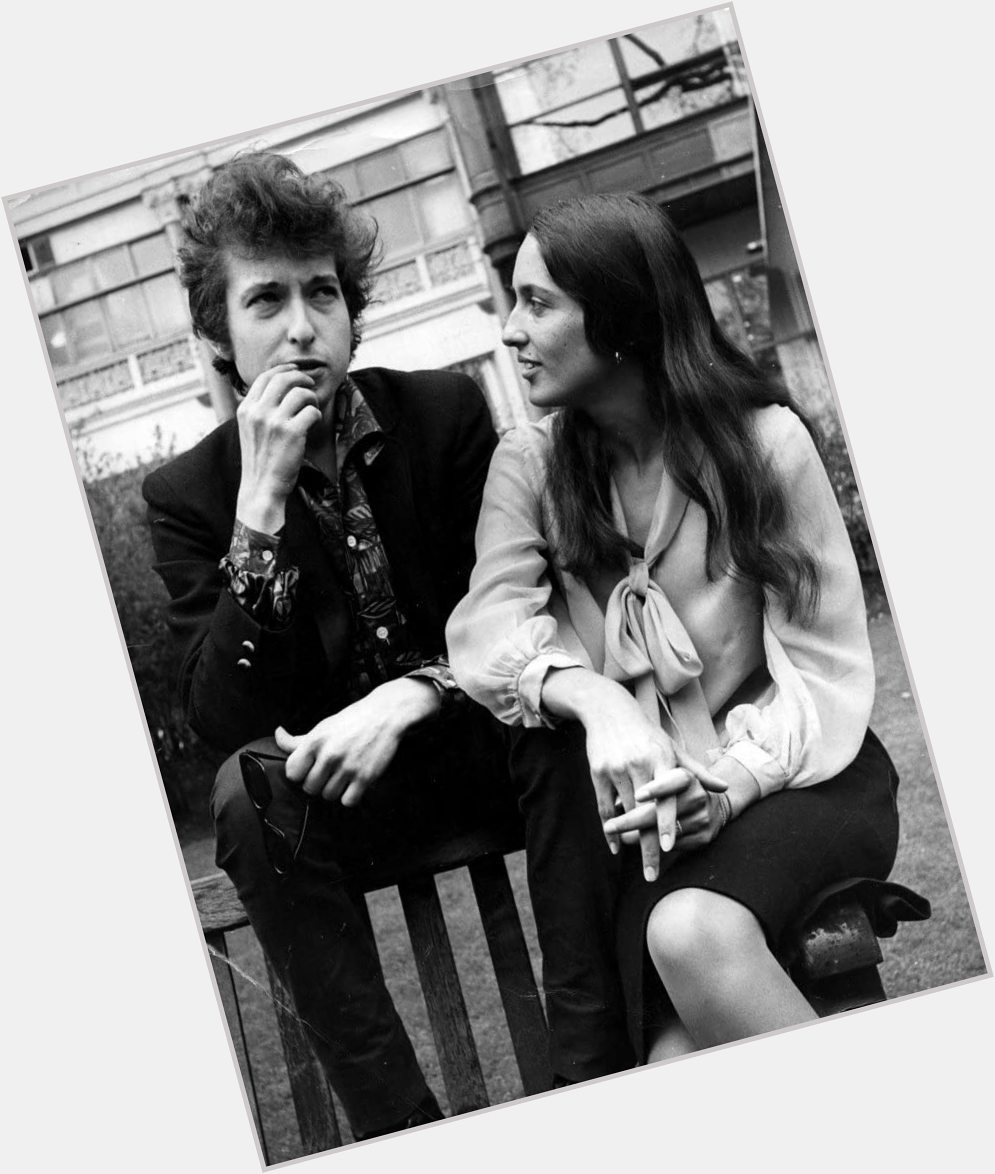 Happy birthday to Joan Baez, who turns 80 today. Here she is many years ago with an unknown boyfriend. . . 