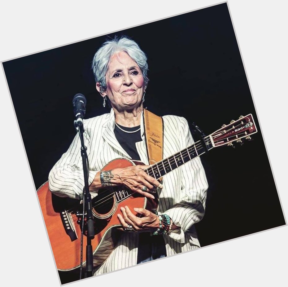 Happy Birthday to the lady who inspired me to play and sing - the wonderful Joan Baez! 