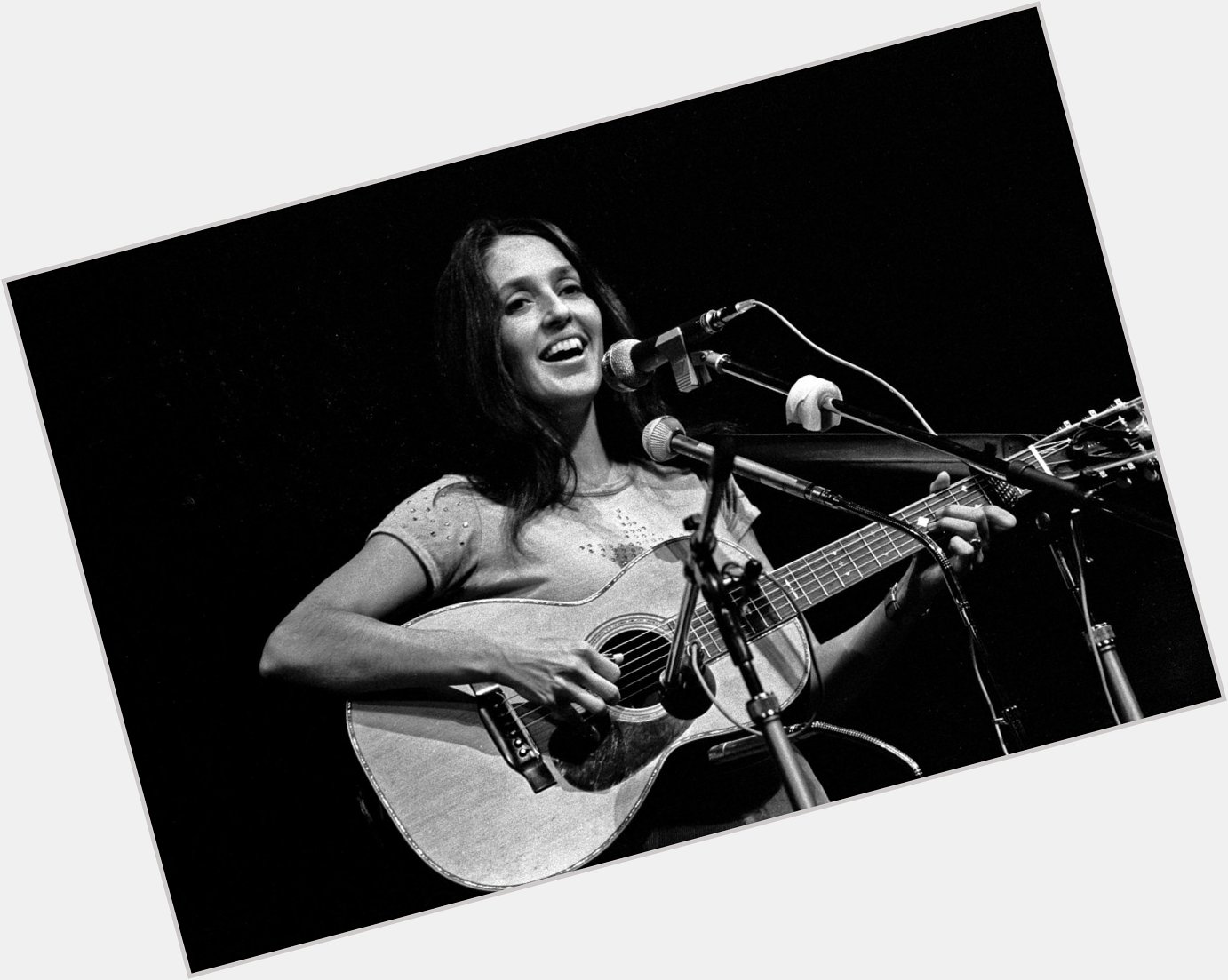 Happy Birthday to Joan Baez, born January 9, 1941, one of the greatest voices of her (or any) generation. 