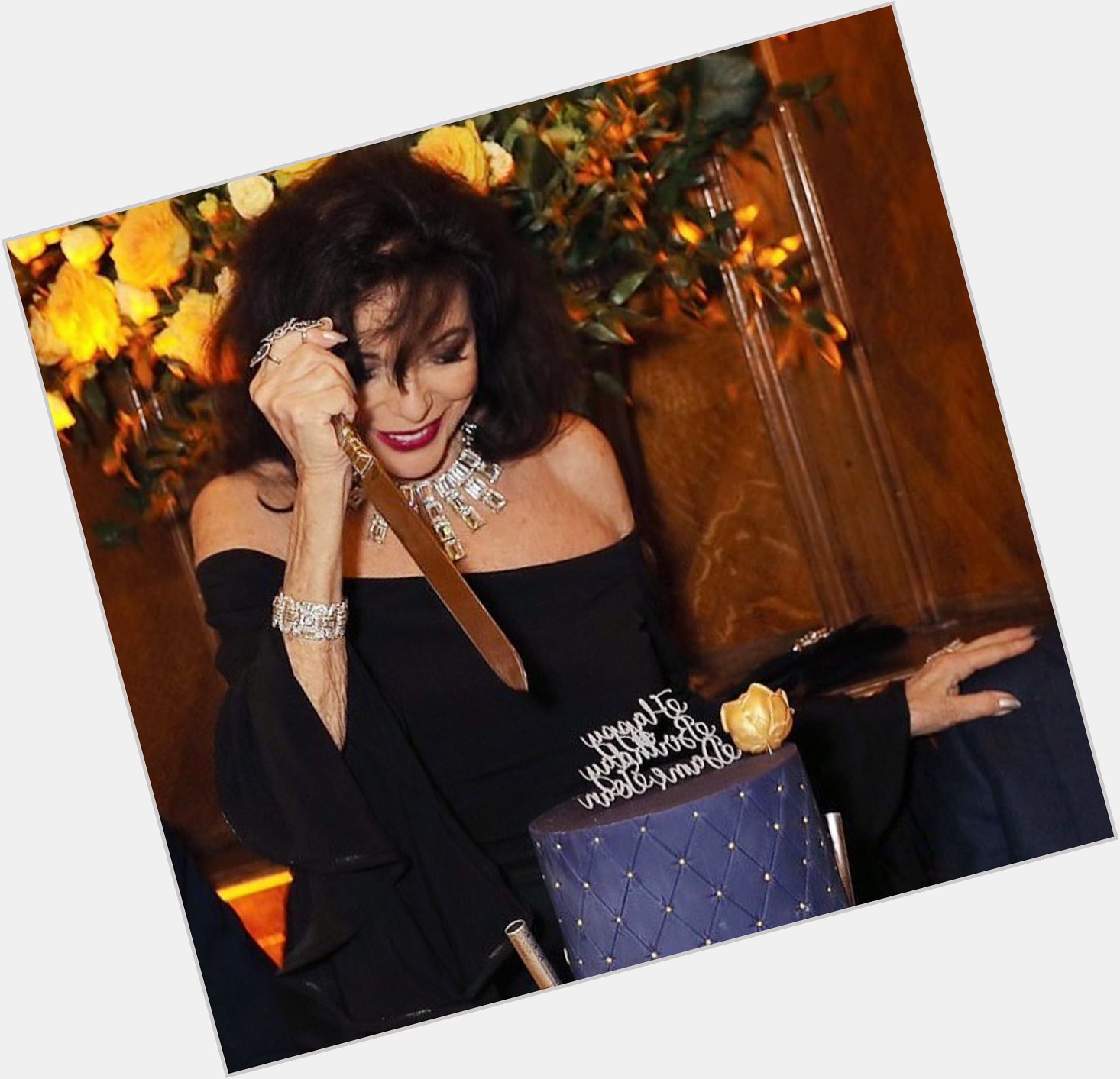 Camp is having a moment and so is Joan - happy 86th bday Dame Joan Collins. what a woman  