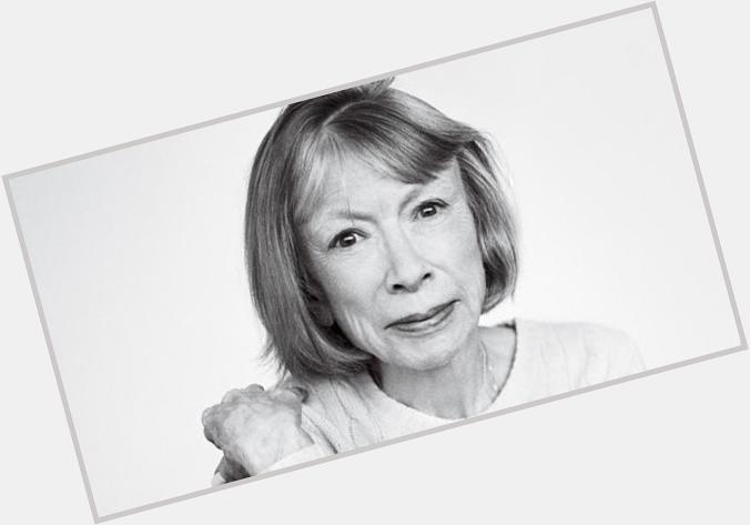 Happy Birthday to the very talented Joan Didion. 80 today.  