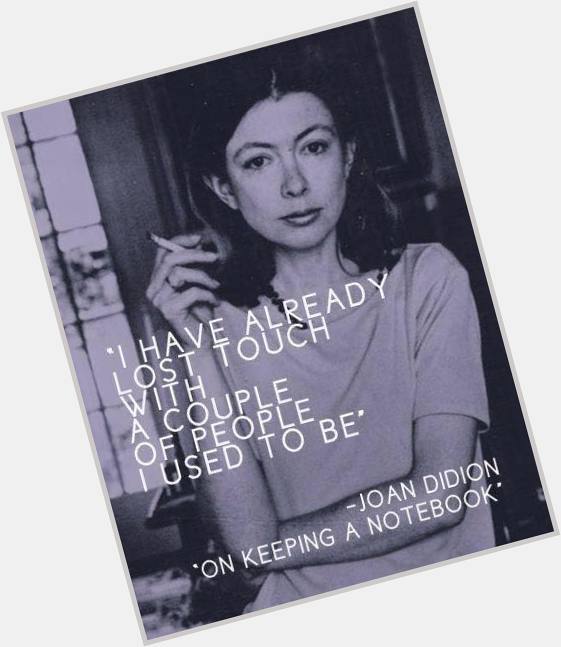 Happy 80th birthday to the one & only Joan Didion! 
