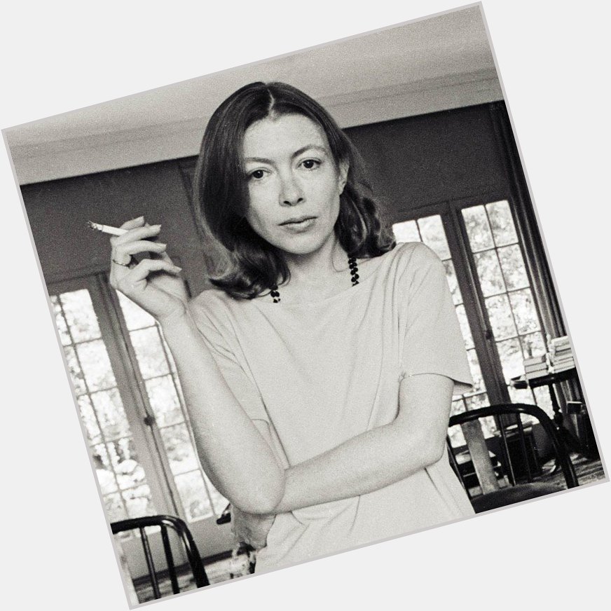 Happy Birthday to Joan Didion, who will obviously one day be played in a biopic by Tavi Gevinson 