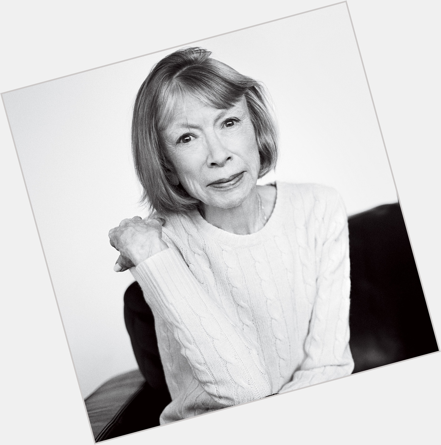 Happy birthday, Joan Didion. (I hope she is doing well.) 