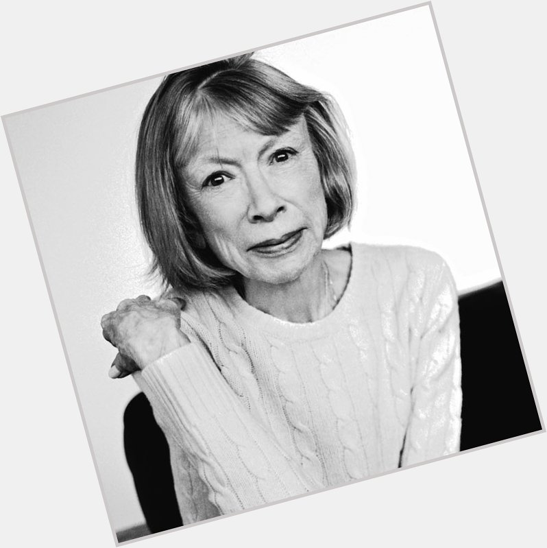 Happy birthday Joan Didion thanks for showing us what writing like hell looks like 