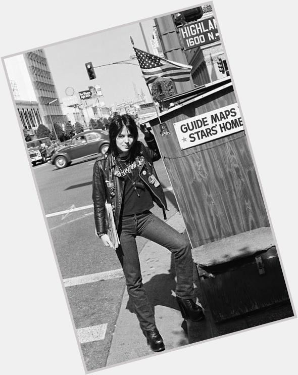 Happy birthday "The birthday girl" Joan Jett, Hollywood Boulevard, 1977. Photo by Brad Elterman. 