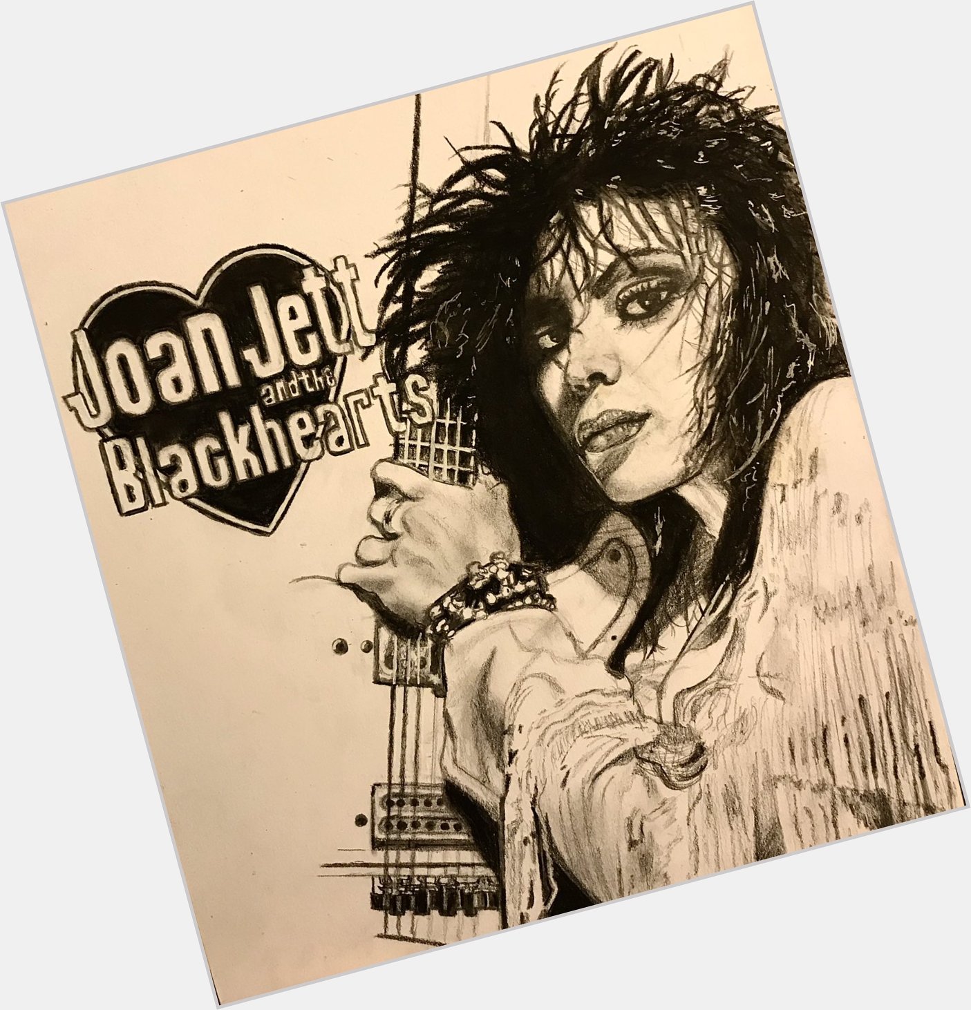 Happy birthday joan jett!   (i draw sometimes) : 