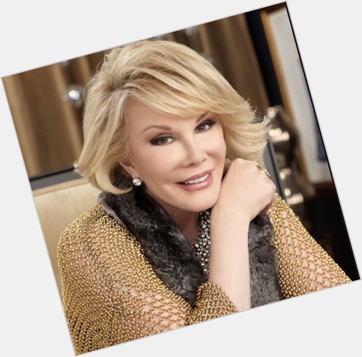 Happy Heavenly Birthday to the amazing Joan Rivers who would have been 90  today  