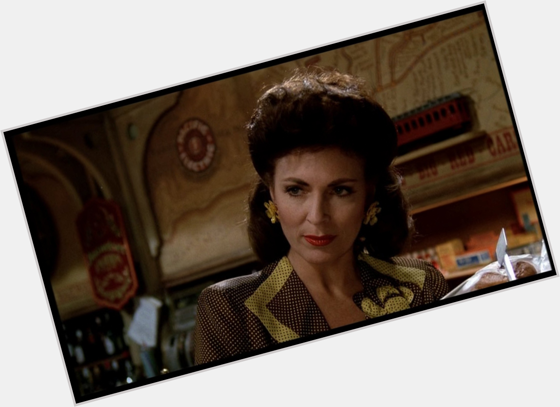 Happy birthday to Joanna Cassidy, seen here in \"Who Framed Roger Rabbit\" from 1988. 