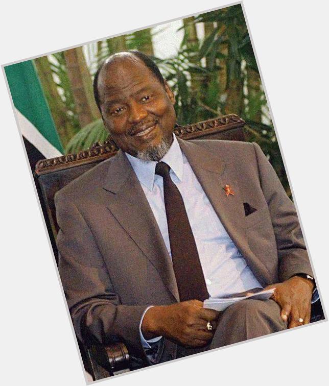 Former president of Joaquim Chissano, turns 75 today. Happy Birthday, Mr President!!! 