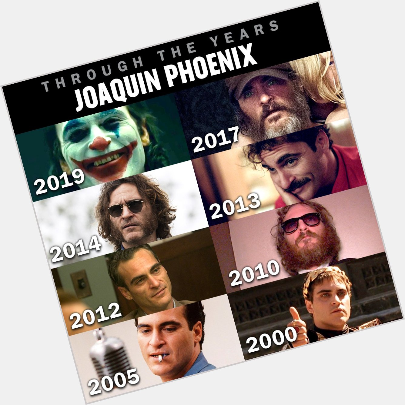 Happy birthday to the one and only Joaquin Phoenix! Which of his roles is your favorite? 