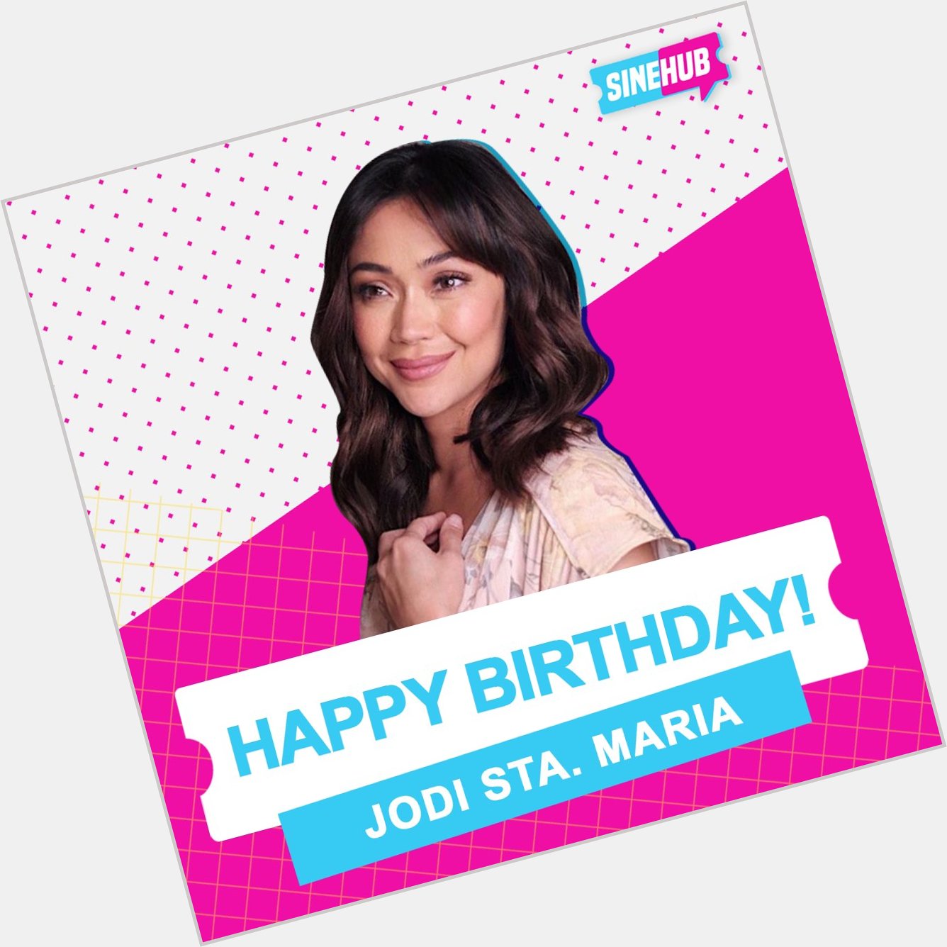 Happy birthday to the essence of grace and beauty! Cheers, Jodi Sta. Maria!  